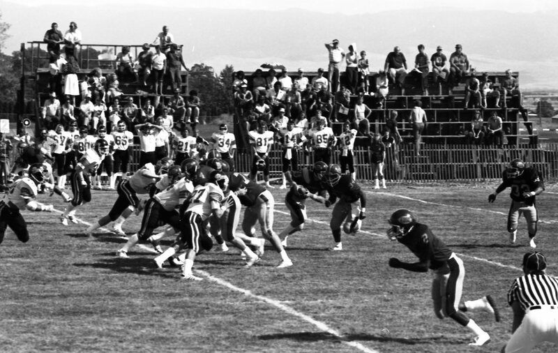 1982 Football, EOSC vs. Whitworth, September 22nd 17