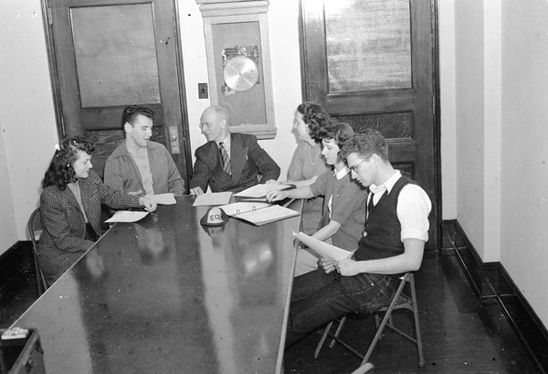 1947-48 Yearbook Staff 2