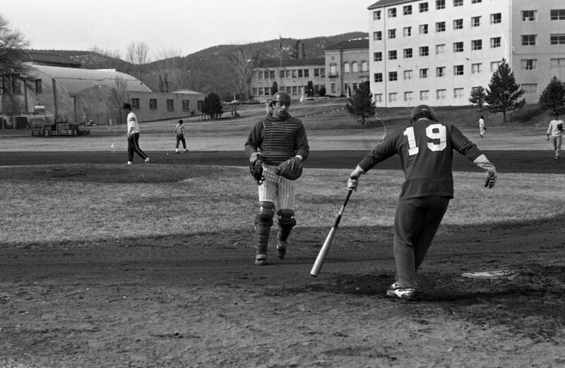 1985 Baseball, April Practice 16