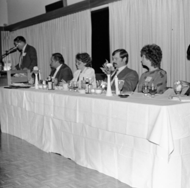 1987 Distinguished Alumni, Banquet 03