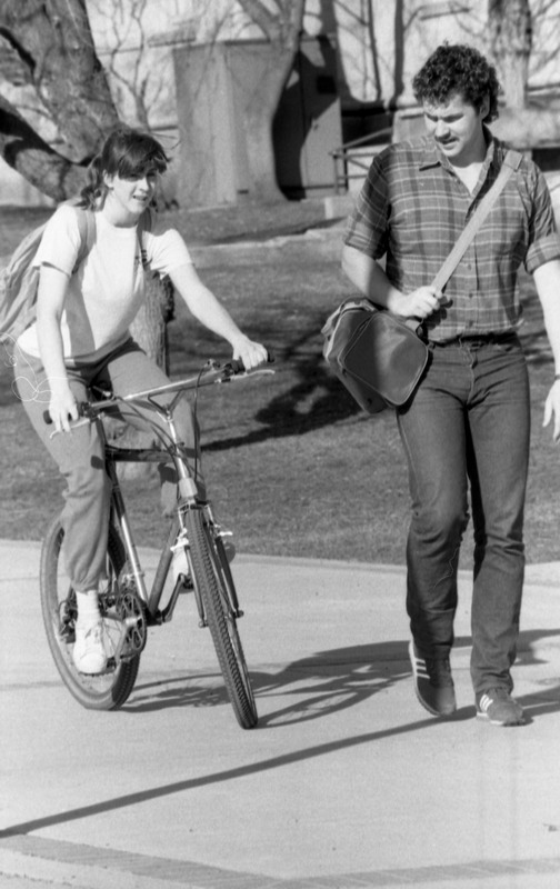 1986 Students, Outdoors in March 24