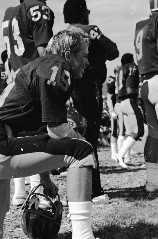 1982 Football Game, September 22nd, Sideline 02