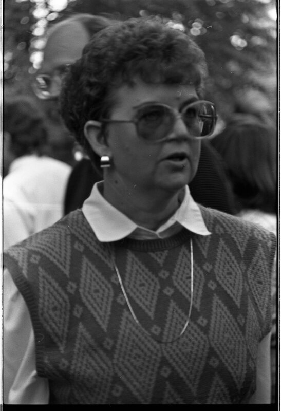 1989 Students &amp; Employees, Reception at President's House 10