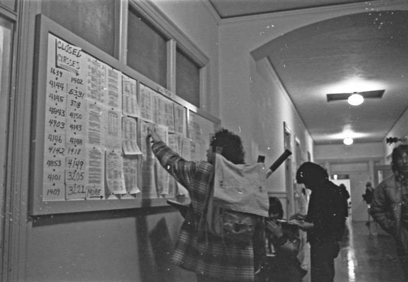 1976 Registration, Bulletin Board 03
