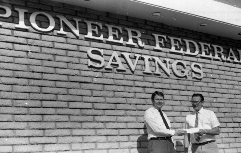 1984 Stadium, Pioneer Federal Savings Donation 02