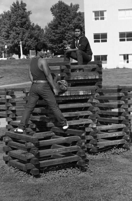1984 Students, Playground Equipment 02