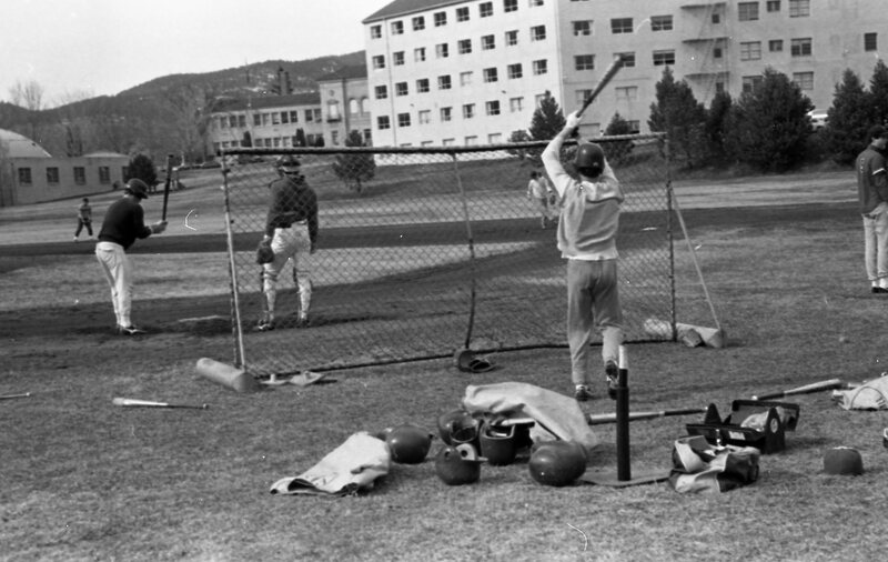 1985 Baseball, April Practice 07