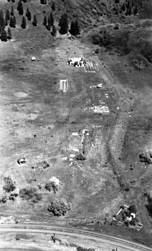 1977 Perry and Lumber Mill Site, Aerial View 36