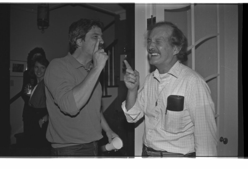 1989 Students &amp; Employees, Reception at President's House 23