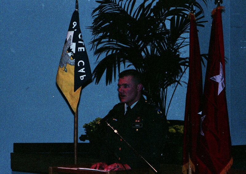 1991 ROTC Ceremony, Speaker 02