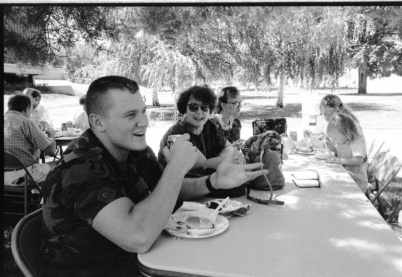 1991 New Sidewalk Dedication, BBQ 02