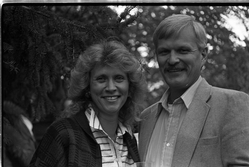 1989 Students &amp; Employees, Reception at President's House 13