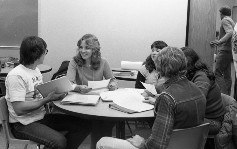 1978 Classroom, Ted Brown's Social Studies Methods Class 08
