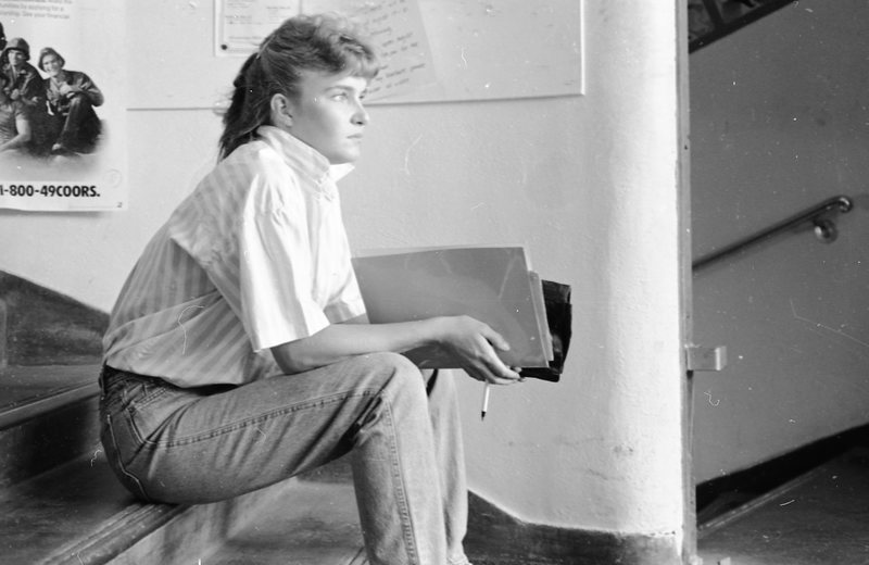 1987 Student, Unidentified Woman C