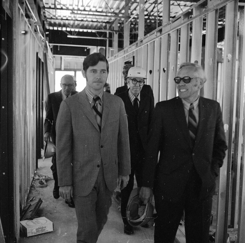 1972 Hoke Hall, Officials Tour 03