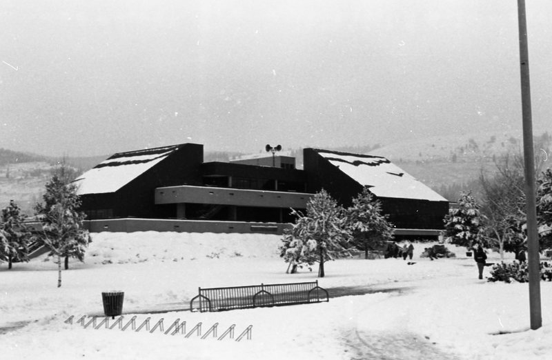 1983 Hoke Hall in Winter