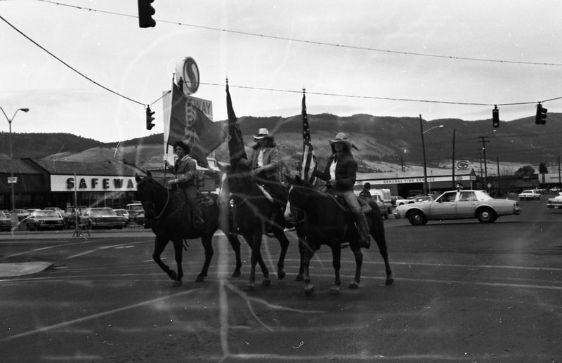 1980 Parade, Horses &amp; Flags 01