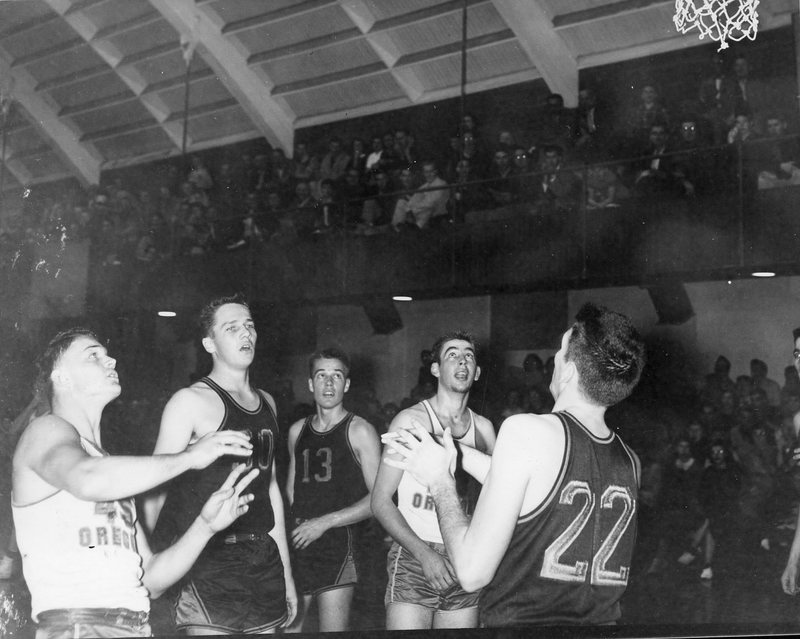 50's Basketball Action 6