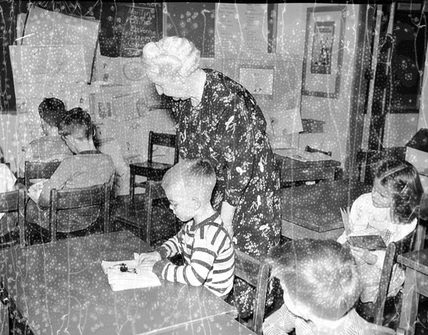 1949 Ackerman Elementary Classroom 1-1