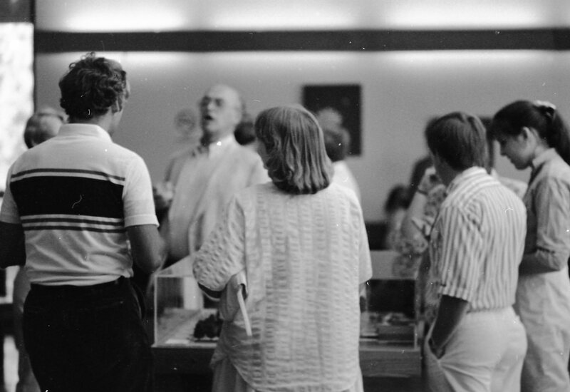 1988 Loso Hall, Groundbreaking Ceremony, Reception 09