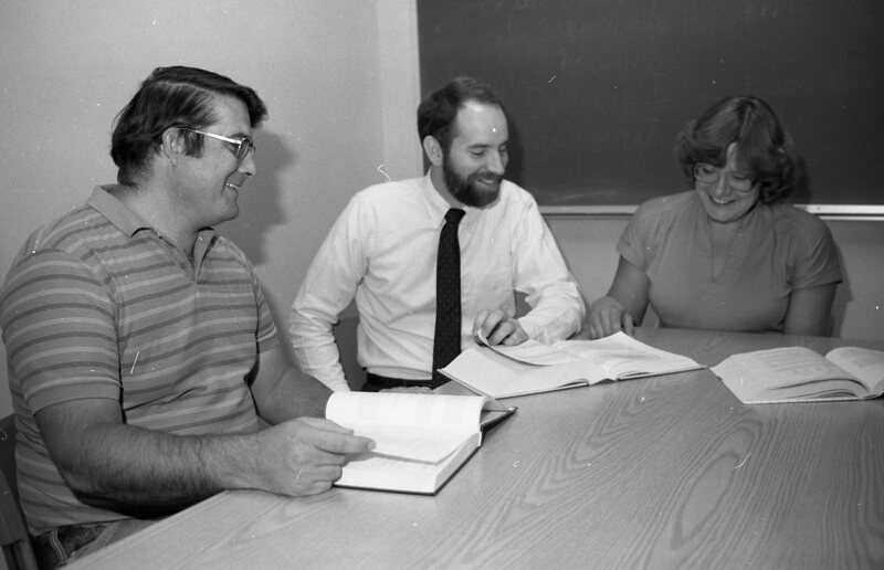 1985 Students, Consult Professor John Blanchard 08
