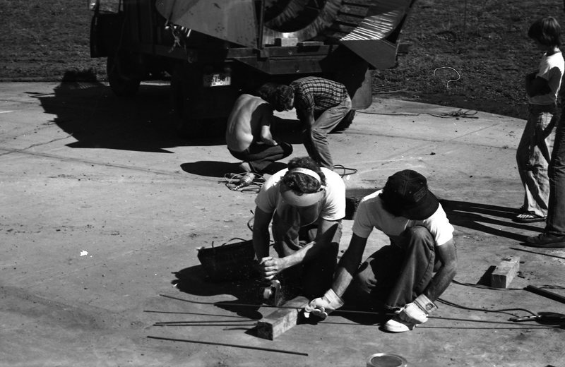 1981 Sculpture, Amphitheater Install 11