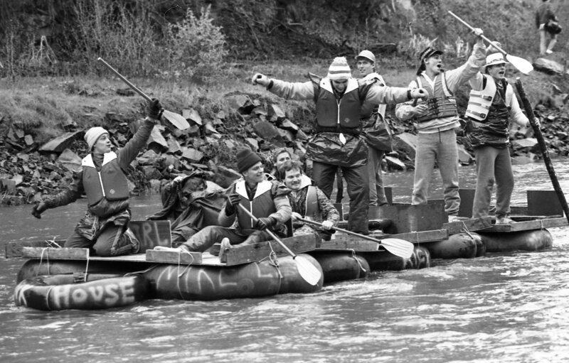 1986 Springfest, Raft Race 02