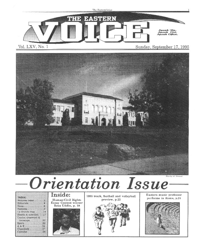 1995-96 The Eastern Voice