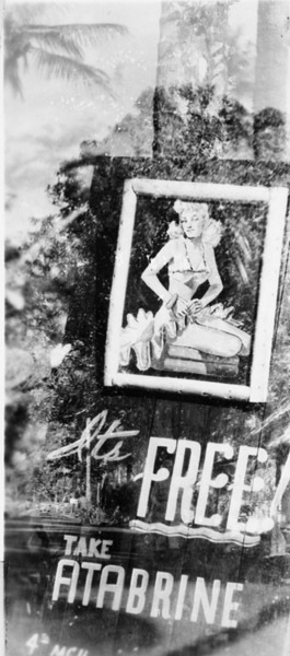 Sign, Atabrine 1