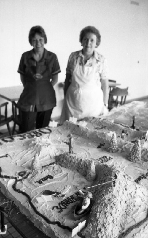 1985 Chancellor Visit, Cake 04