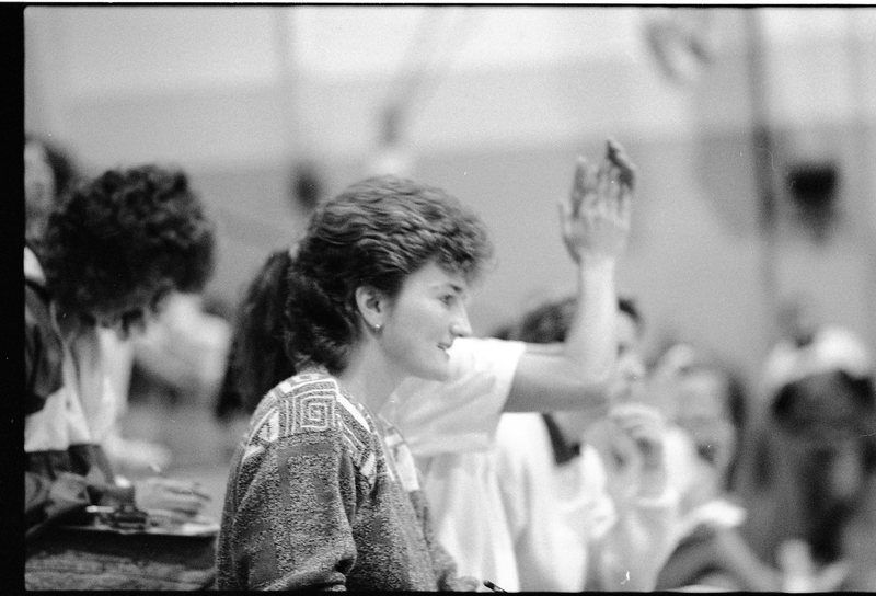 1991 Volleyball Coaching, Northwest Nazarene College at EOSC 01
