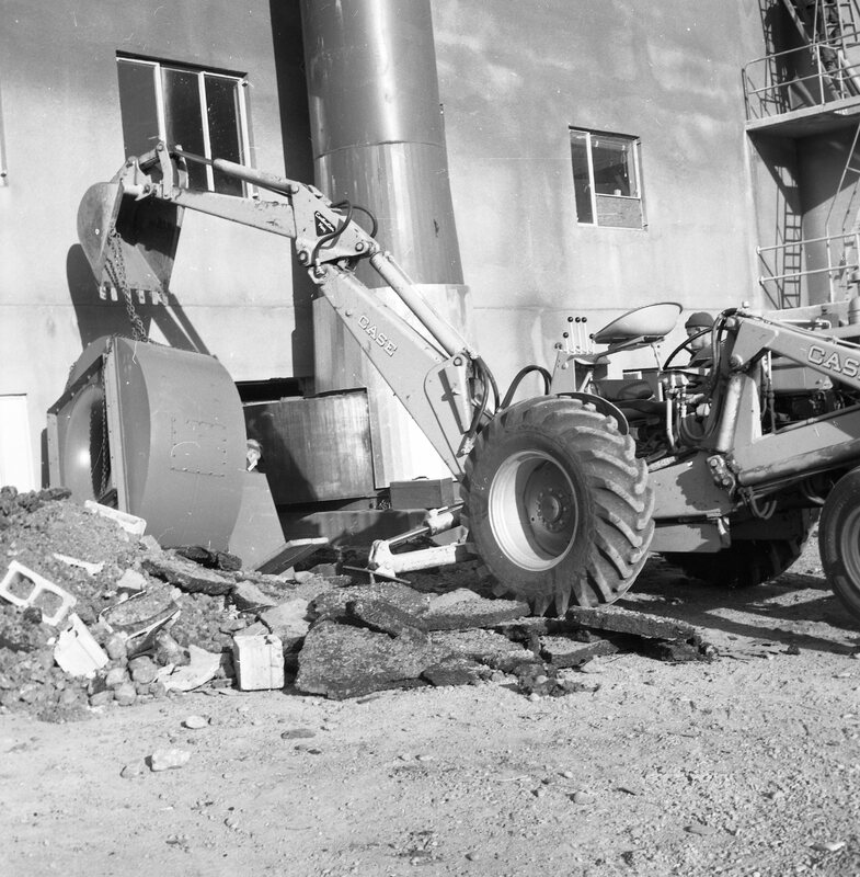 1971 Walter M. Pierce Library Remodel, Boiler 13