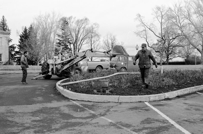 1983 Flag Pole Removal 04