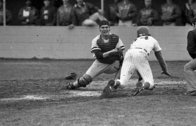 1988 Baseball Action, Central at EOSC 13