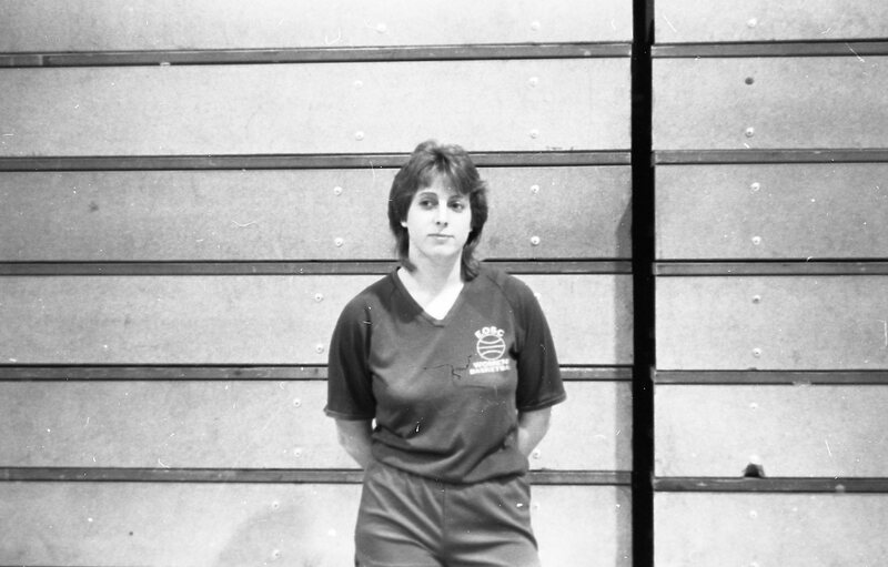 1984 Women's Basketball Players, Fall Portraits 29