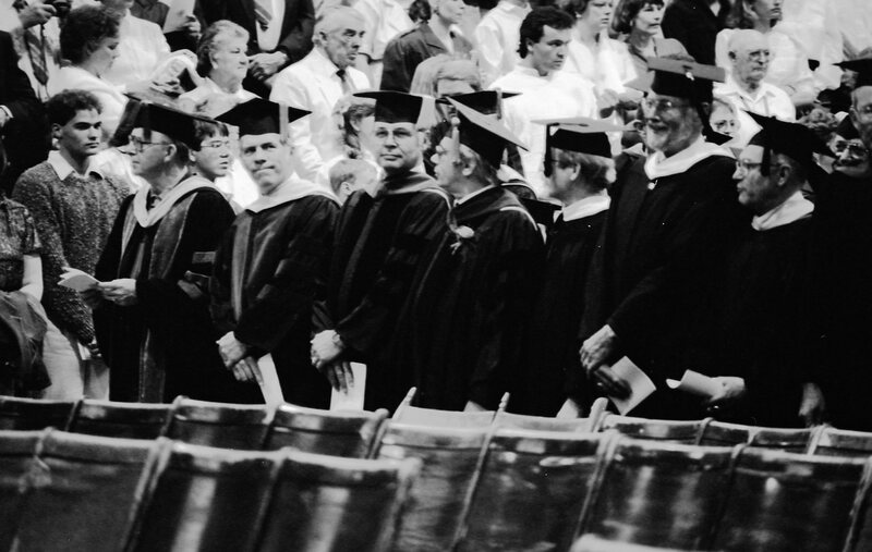 1988 Graduation, Faculty 02