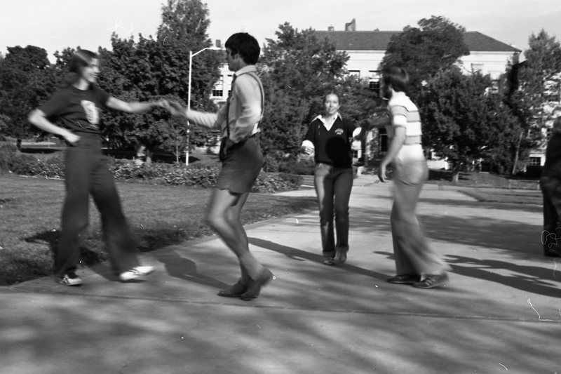 1981 Folk Dancing Practice 16