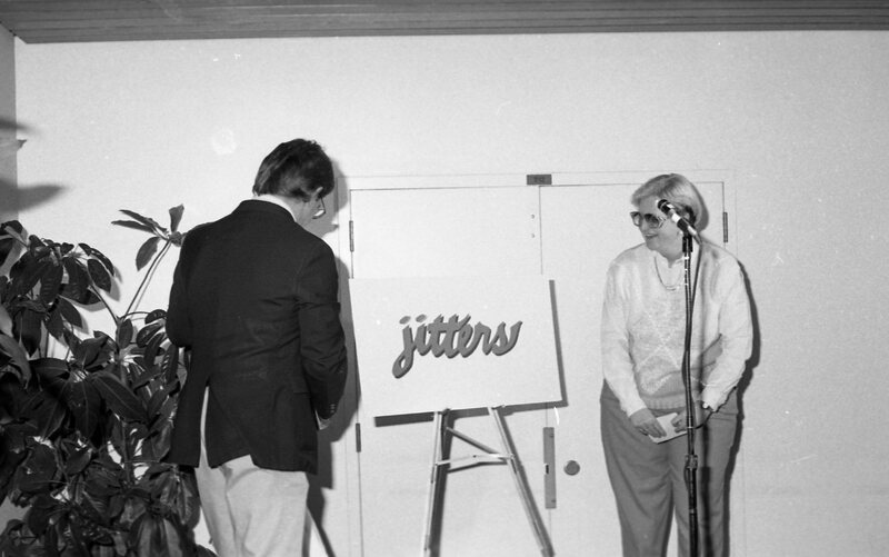 1987 Hoke Hall Coffee Shop, Jitters 28