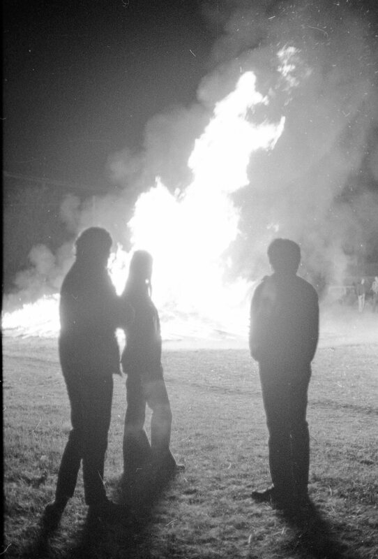 1974 Homecoming Bonfire 04