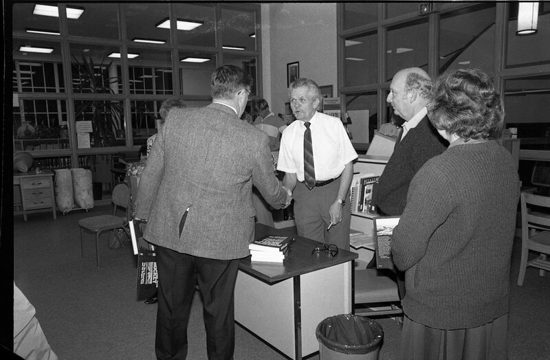 1991 Jack Evans, "Powerful Rockey" Book Signing 08