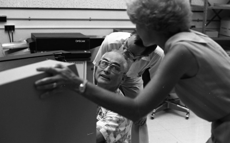 1981 Computer Center, Open House 04