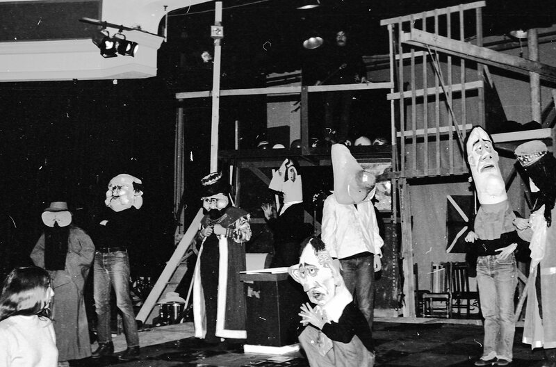 1973 Theatre, Caricature Heads 05