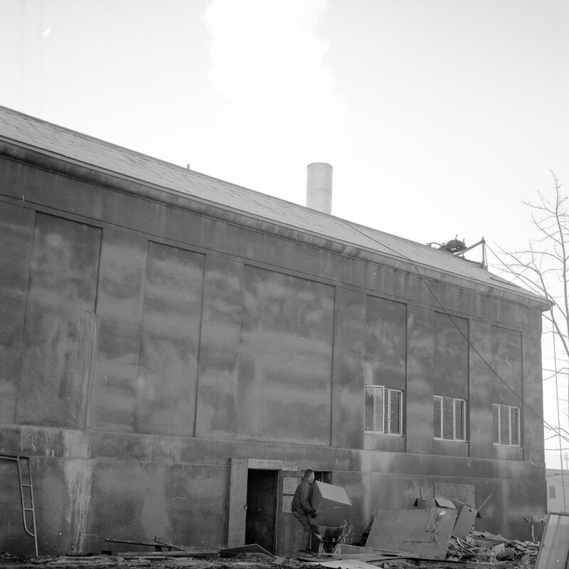 1971 Walter M. Pierce Library Remodel, Exterior 30