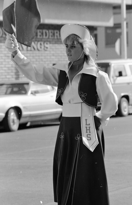 1986 Octoberfest Parade, High School Marching Band 05