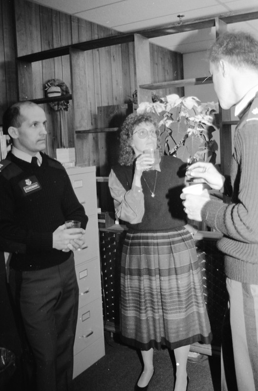 1987 Employees, Christmas Party 08