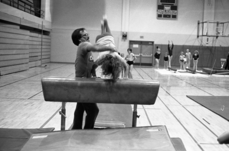 1981 Gymnastics Camp, Vault 06