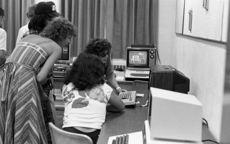 1981 Computer Center, Open House 12