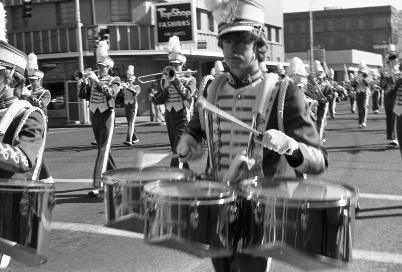 1981 Parade, La Grande High School Marching Band 07