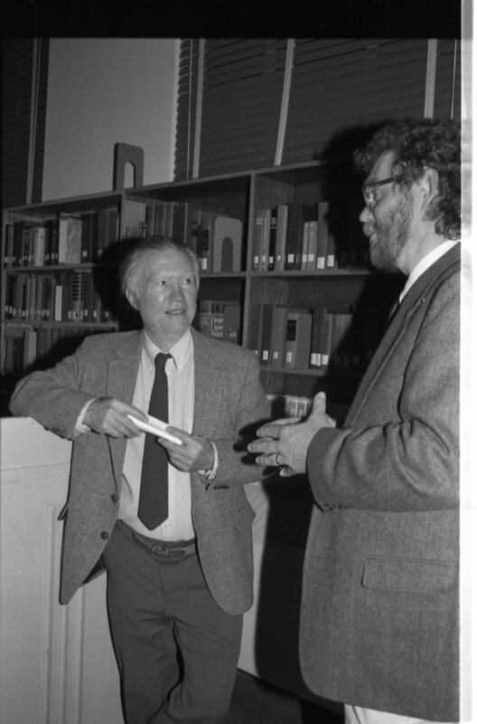 1989 Ars Poetica Guest, William Stafford 23