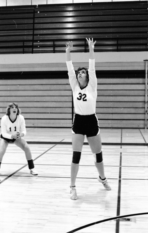 1980 Women's Volleyball Action 15